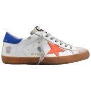 Witte Bruine Superstar Sneakers Golden Goose , White , Heren