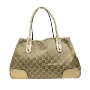 Pre-owned Canvas gucci-bags Gucci Vintage , Brown , Dames