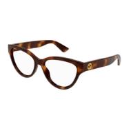 Stijlvolle Bril Gg1581O Gucci , Brown , Unisex