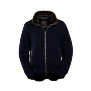 Bomber Jackets Moorer , Blue , Heren