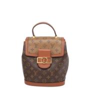 Pre-owned Canvas louis-vuitton-bags Louis Vuitton Vintage , Brown , Da...