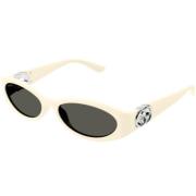 Stijlvolle zonnebril Gucci , White , Dames