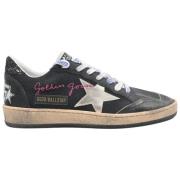 Zwart Goud Ster Sneakers Golden Goose , Black , Dames