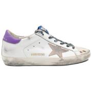 Superstar Horsy White Ice Purple Sneakers Golden Goose , White , Dames