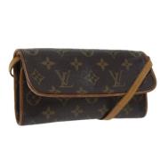 Pre-owned Canvas louis-vuitton-bags Louis Vuitton Vintage , Brown , Da...