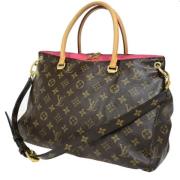 Pre-owned Canvas handbags Louis Vuitton Vintage , Brown , Dames