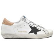 Zwarte Ster Superstar Sneakers Golden Goose , White , Dames