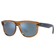 Boyfriend Reverse Zonnebril Blauw Turkoois Ray-Ban , Brown , Unisex