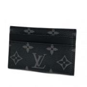 Pre-owned Fabric wallets Louis Vuitton Vintage , Black , Heren