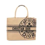 Pre-owned Canvas dior-bags Dior Vintage , Beige , Dames