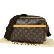 Pre-owned Canvas shoulder-bags Louis Vuitton Vintage , Brown , Dames