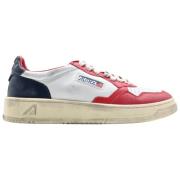 Vintage lage sneakers voor mannen Autry , Multicolor , Heren