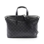 Pre-owned Leather louis-vuitton-bags Louis Vuitton Vintage , Black , D...