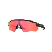 Sportieve zonnebril met zwarte lenzen Oakley , Black , Unisex