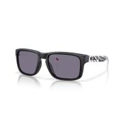 Stijlvolle zonnebril voor buitenactiviteiten Oakley , Black , Unisex