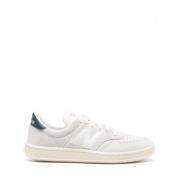 Witte Sneakers met Contrasterende Hiel New Balance , White , Heren