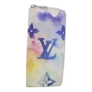 Pre-owned Canvas wallets Louis Vuitton Vintage , Multicolor , Dames