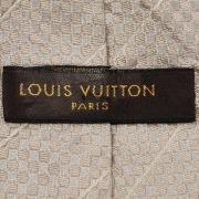 Pre-owned Silk home-office Louis Vuitton Vintage , Gray , Heren