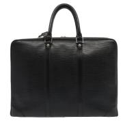 Pre-owned Leather louis-vuitton-bags Louis Vuitton Vintage , Black , D...