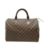 Pre-owned Canvas louis-vuitton-bags Louis Vuitton Vintage , Brown , Da...