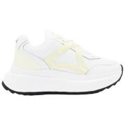 Witte Sneakers - Clotilde Stijl Apepazza , White , Dames