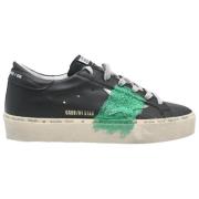 Zwart Groen Glitter Fantasy Sneakers Golden Goose , Black , Dames