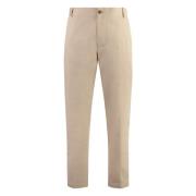 Katoenen Broek met Zakken Maison Kitsuné , Beige , Heren