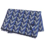 Pre-owned Fabric scarves Louis Vuitton Vintage , Blue , Dames