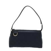 Pre-owned Canvas handbags Gucci Vintage , Black , Dames