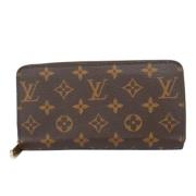 Pre-owned Canvas wallets Louis Vuitton Vintage , Brown , Dames