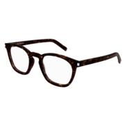 Optische Zwarte Zonnebril Model 007 Saint Laurent , Black , Unisex