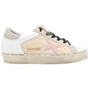 Beige Pink Ice Sneakers Golden Goose , Beige , Dames