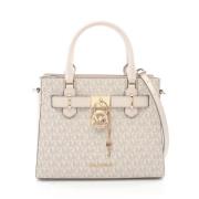 Pre-owned Leather handbags Michael Kors Pre-owned , White , Dames