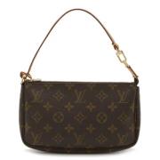 Pre-owned Canvas louis-vuitton-bags Louis Vuitton Vintage , Brown , Da...