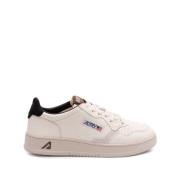 Lage Beige Zwarte Sneaker Medalist Autry , Beige , Heren