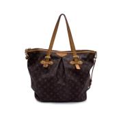 Pre-owned Leather louis-vuitton-bags Louis Vuitton Vintage , Brown , D...