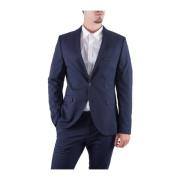 Klassieke Pasvorm Navy Blazer Selected Homme , Blue , Heren