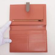 Pre-owned Leather wallets Celine Vintage , Pink , Dames