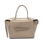 Pre-owned Leather celine-bags Celine Vintage , Beige , Dames