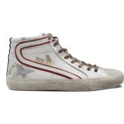 Witte Slide Sneakers Golden Goose , White , Heren