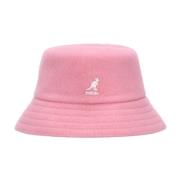 Wollen emmerhoed zonder naden Kangol , Pink , Dames