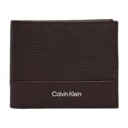 Heren Portemonnee Herfst/Winter Collectie Leer Calvin Klein , Brown , ...