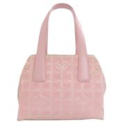 Pre-owned Canvas chanel-bags Chanel Vintage , Pink , Dames