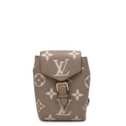 Pre-owned Canvas louis-vuitton-bags Louis Vuitton Vintage , Beige , Da...