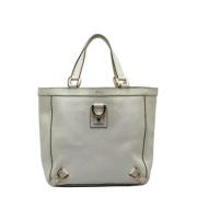 Pre-owned Leather gucci-bags Gucci Vintage , White , Dames