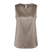 Dames top Peserico , Beige , Dames