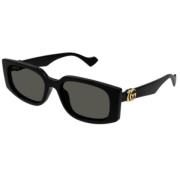 Stijlvolle zonnebril voor dagelijks gebruik Gucci , Black , Unisex