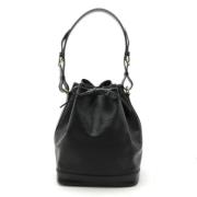 Pre-owned Leather louis-vuitton-bags Louis Vuitton Vintage , Black , D...