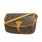 Pre-owned Fabric louis-vuitton-bags Louis Vuitton Vintage , Brown , Da...