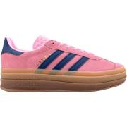 Gazelle Bold Pink Glow Gum Sneakers Adidas , Pink , Dames